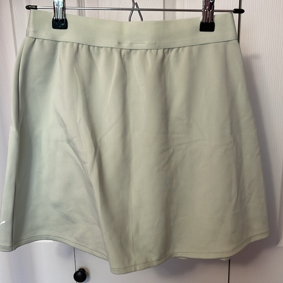 Mint Green Puma Tennis-Style Skirt Size Small - Picture 2 of 3